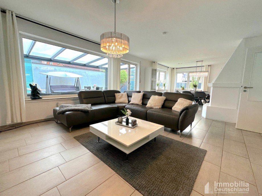 Wohnzimmer Einfamilienhaus L�nen