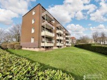 Hausansicht Moderne 3-Zimmer-Wohnung mit Balkon im Hafenviertel Dortmund